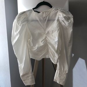Zara Cropped Blouse